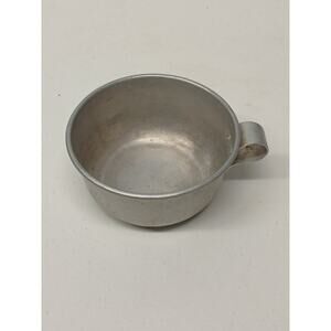 Unbranded Vintage Bowl With Handle Aluminum Good Shape Make Offer Rivets